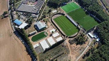 La ciudad deportiva del Huesca.