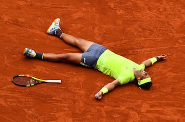 En 2019 volvió a ganar Roland Garros y de nuevo a Thiem por 6-3, 5-7, 6-1 y 6-1. 