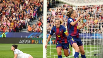 Barça are through to the semifinals of the Women’s Champions League after a record 6-0 victory over their Clásiso rivals.