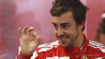 Alonso espera que su Ferrari mejore a partir de ahora.