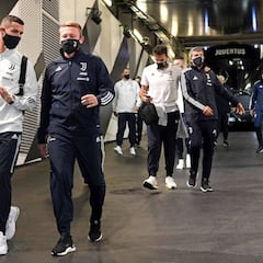 La Juventus se presenta en el estadio sin el Nápoles