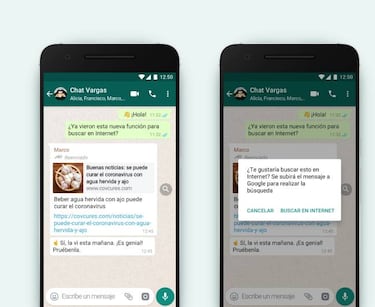 La lupa misteriosa de WhatsApp que aparece en los mensajes, ¿para qué sirve?