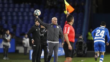 Luis C&eacute;sar ya sabe de palabra de Barral que no seguir&aacute; en el Depor