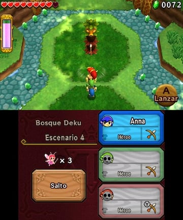 Captura de pantalla - The Legend of Zelda: Tri Force Heroes (3DS)