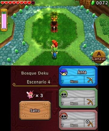 Captura de pantalla - The Legend of Zelda: Tri Force Heroes (3DS)