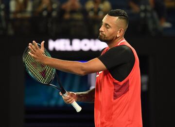 Las reacciones de Nick Kyrgios en su derrota contra Daniil Medvédev