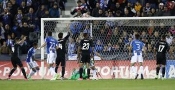 2-3.Luciano marcó el segundo gol pepinero. 