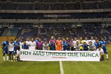 Así fueron los homenajes en Liga MX en memoria de las víctimas del sismo