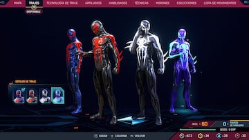 Trajes de Marvel's Spider-Man 2