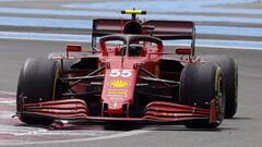 Carlos Sainz (Ferrari SF21). Paul Ricard, Francia. F1 2021. 