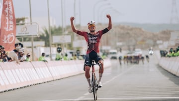 08/02/2026 – Tour of Oman 2026 – Stage 2 – Al Rustaq Fort > Yitti Hills (191,5km) - Baptiste VEISTROFFER (LOTTO INTERMARCHE)