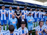 Foto de familia de la plantilla del Espanyol.