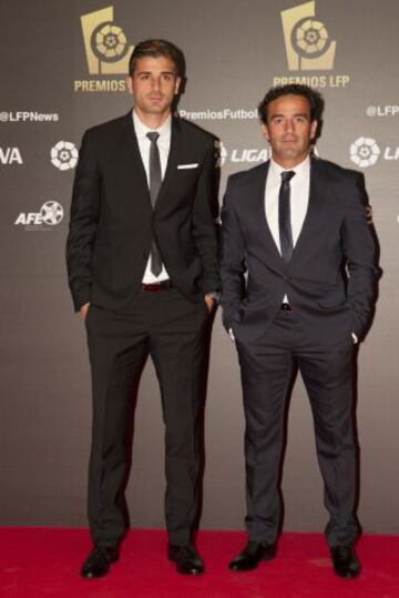 Portillo y Peña, jugadores del Hercules.