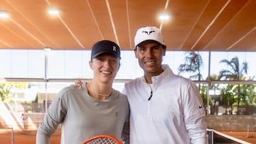 Rafa Nadal acoge a Swiatek: “Bienvenida de nuevo”
