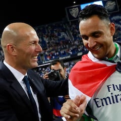 La relación de Keylor Navas con Zidane en el Real Madrid