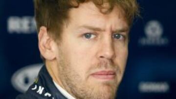 El piloto alemán de Fórmula Uno Sebastian Vettel, de Red Bull.
