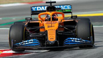 Carlos Sainz (MCLaren MCL35). Barcelona, España. F1 2020.
