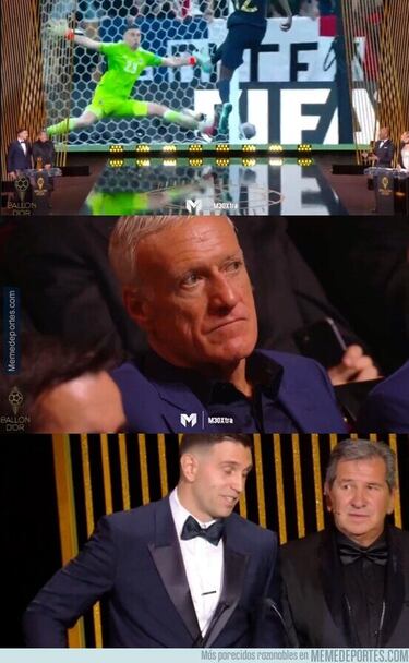 Los mejores memes del Balón de Oro 2023
