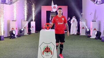 ¿Cuándo sería el debut de James con Al Rayyan de Qatar?