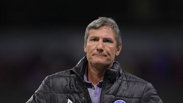   Gabriel Caballero head coach of Mazatlan during the game America vs Mazatlan FC, corresponding to Round 04 of the Torneo Clausura 2023 of the Liga BBVA MX, at Azteca Stadium, on January 28, 2023.

<br><br>

Gabriel Caballero Director Tecnico de Mazatlan durante el partido America vs Mazatlan FC, Correspondiente a la Jornada 04 del Torneo Clausura 2023 de la Liga BBVA MX, en el Estadio Azteca, el 28 de Enero de 2023.