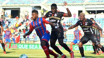 Unión Magdalena y Deportivo Pasto igualaron en la fecha 4 de la Liga BetPlay. El equipo local intentó pero no tuvo claridad en el último cuarto