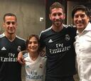 Zamorano visitó al plantel del Real Madrid en Estados Unidos