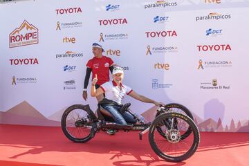 Se ha celebrado en Madrid la primera edición de la carrera 'Rompe tus barreras'.