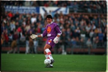 Germán 'El Mono' Burgos en su etapa en River Plate.