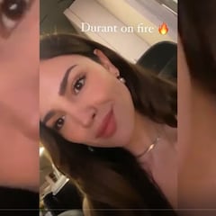 Así disfrutó Eiza González la tercera victoria de los Nets sobre Bucks: "Durant on fire"