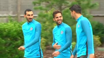 El Chelsea se prepara en Londres antes de viajar a Madrid