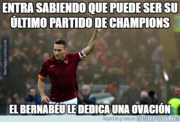 Los memes más divertidos del partido de Champions entre Real Madrid y Roma