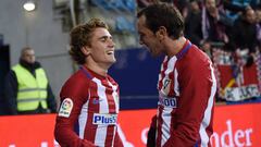 Griezmann y God&iacute;n.