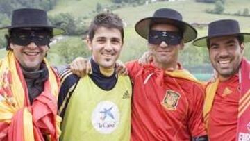 <b>FIEL.</b> El delantero del Valencia y de la Selección española David Villa dio, en el Larguero de la Cadena Ser, un ejemplo de profesionalidad y de fidelidad hacia el Valencia.