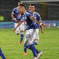 Millos y ocho años de invicto ante Envigado en Bogotá