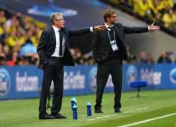 Jupp Heynckes y Jurgen Klopp.