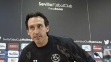 Emery, técnico del Sevilla.