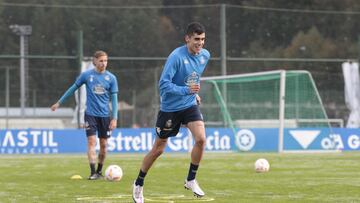 Villares ya se entrena con el grupo y está cerca del alta médica.