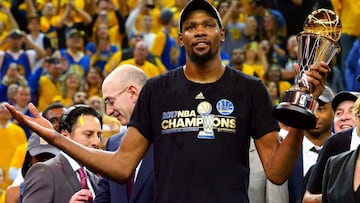 Kevin Durant, favorito para el MVP en las casas de apuestas