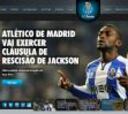 El Oporto hace oficial el traspaso de Jackson al Atlético