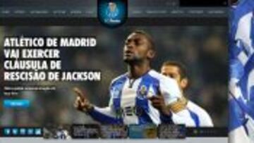 El Oporto hace oficial el traspaso de Jackson al Atlético