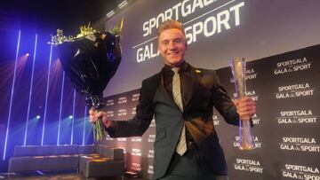 Evenepoel, mejor deportista belga en 2019.