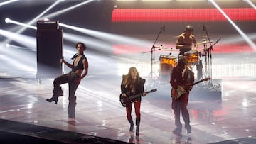 Maneskin, ganadores de Eurovisión 2021.