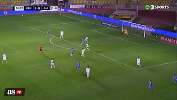 Por esto la U pagó una millonada por Altamirano: ¡uno de los mejores goles de la Copa!