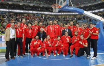 Con el bronce del Eurobasket de Eslovenia 2013.