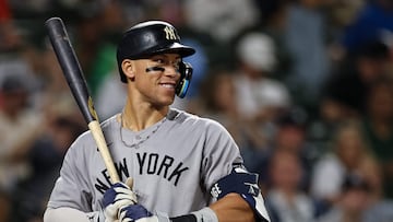 Aaron Judge presume un promedio de bateo de .326 con 49 cuadrangulares al momento