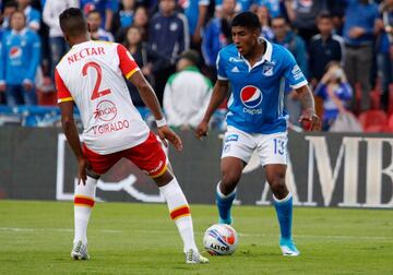 Millonarios - Santa Fe en El Campín en imágenes