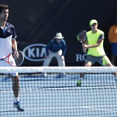 Podlipnik: "Le ganamos a dos tenistas de altísimo nivel"