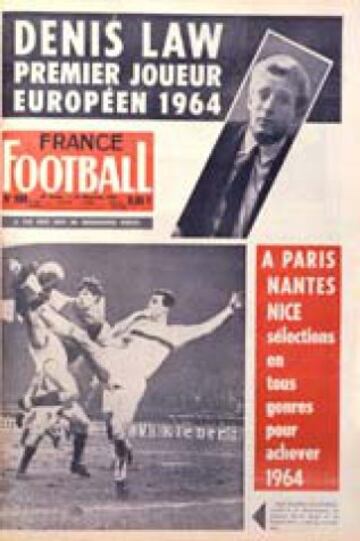France Football: todas las portadas sobre el Bal車n de Oro desde 1956