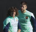 Piqué y Puyol revelan sus mejores anécdotas de clásicos