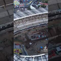 Atención a la remodelación del Azteca, gradas y campo han dejado de existir